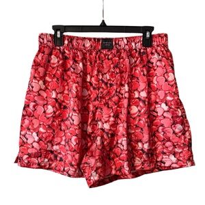 American Eagle Outfitters Red Patterned Athletic‎ Shorts